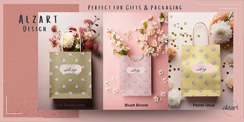 Gift Bag Series – Soft Floral Collection